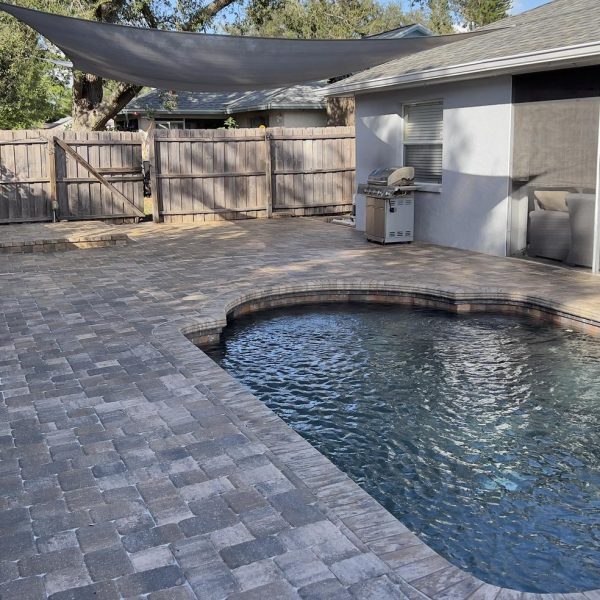 Pavers after cleaning 4128 Ponea Sarasota