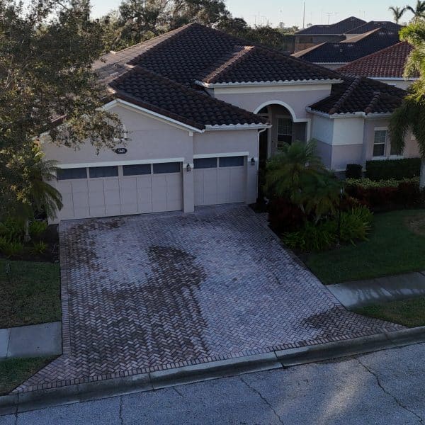 Driveway Sealer Stripped