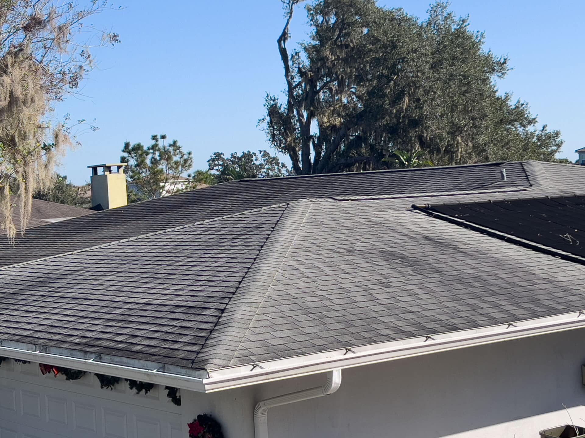 East Leewyn Drive Before Roof Cleaning (1)