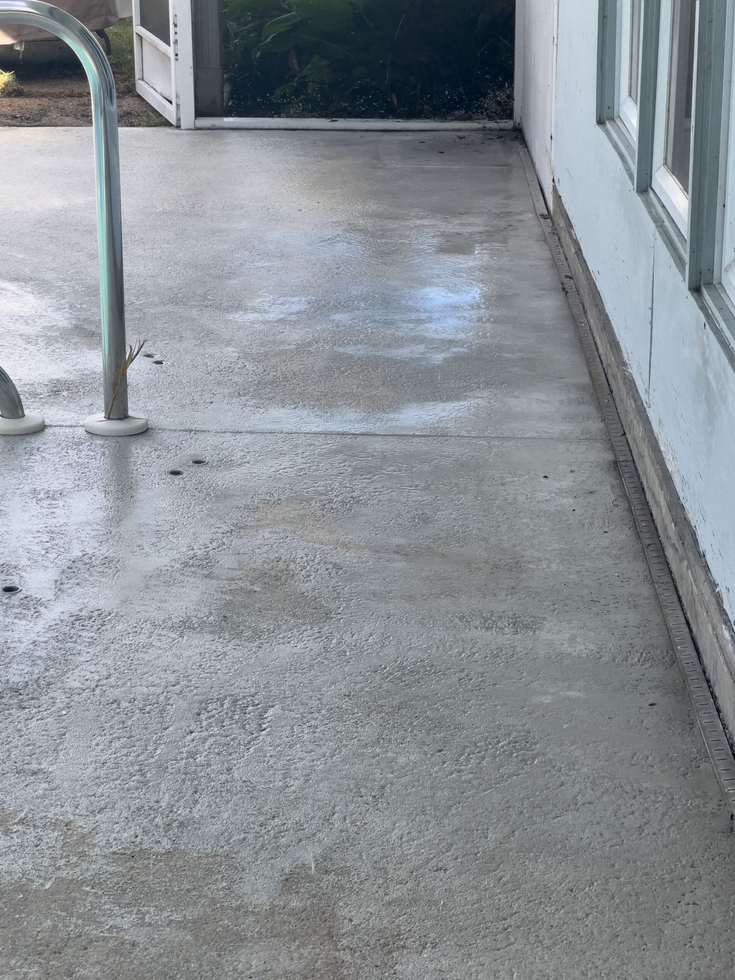 East Leewyn Pool Patio After Clean