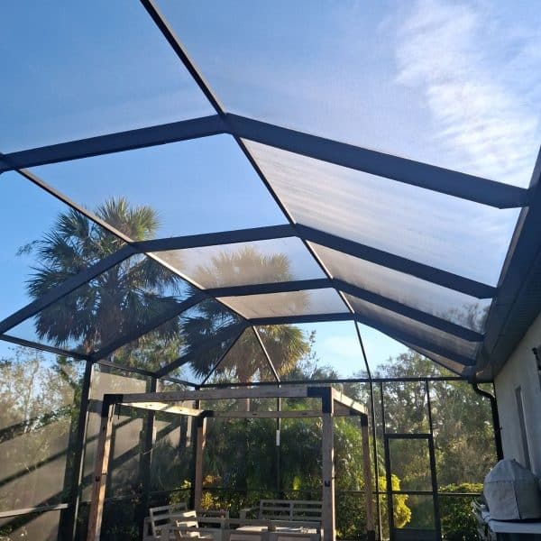 Pool Cage Rescreen completed