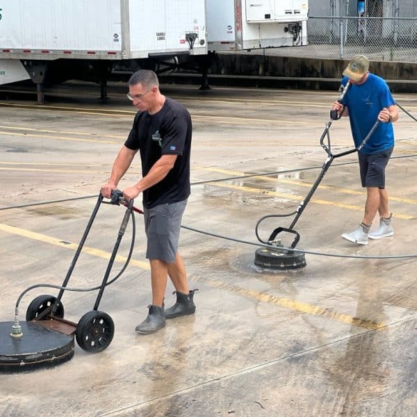 Sams club pressure washing parking lot